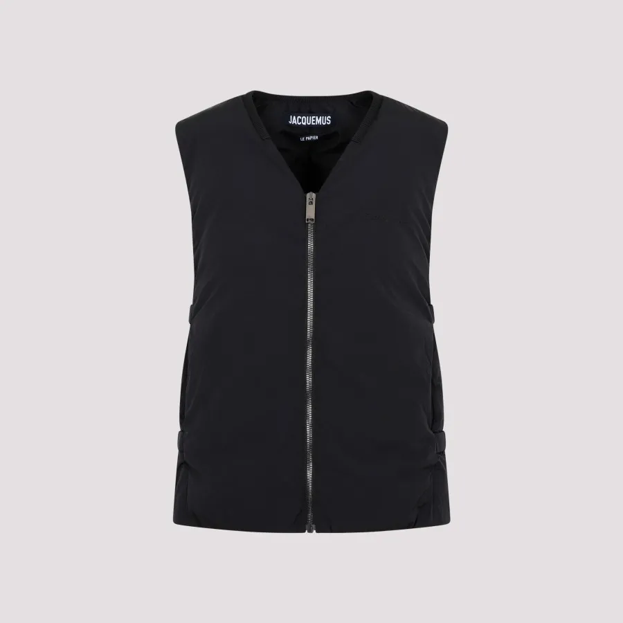 Jacqmuemus Le Gilet Carozzu 22H226JA018.1032-990 BLACK | IlDuomo
