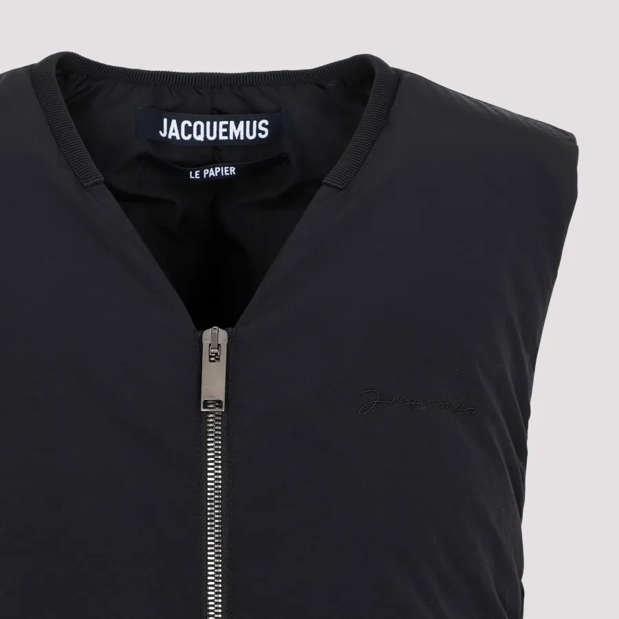 Jacqmuemus Le Gilet Carozzu 22H226JA018.1032-990 BLACK | IlDuomo