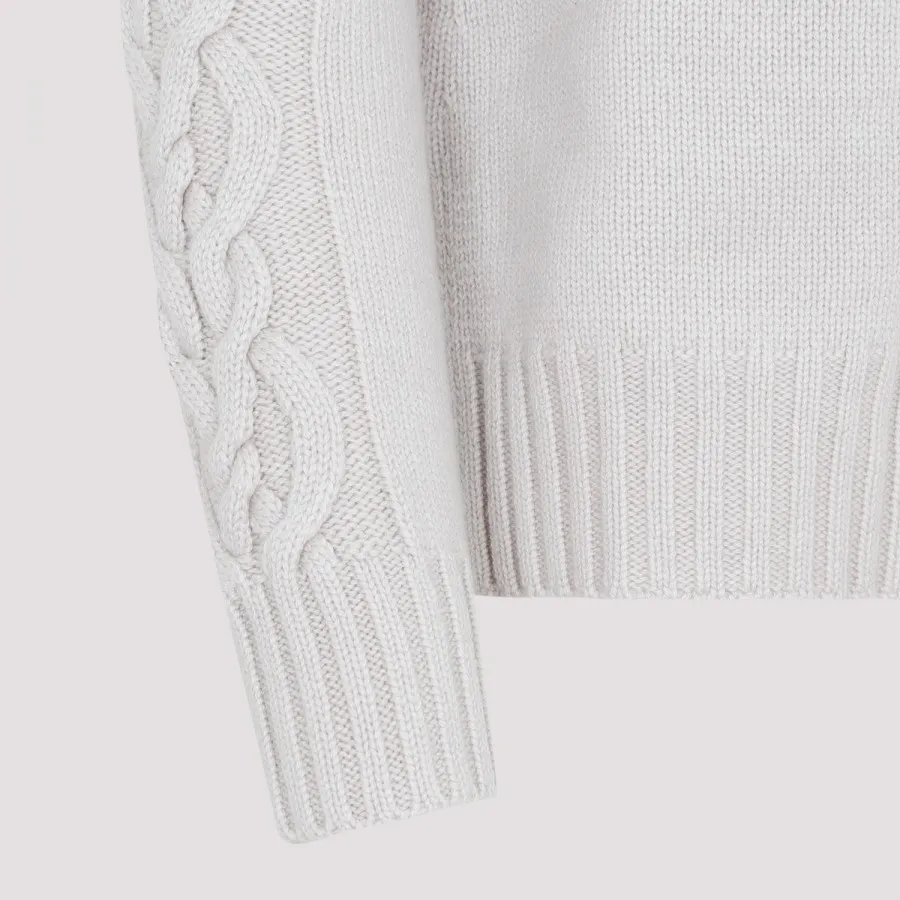 Max Mara Ginny Round Neck Sweater 2393661633600.12031-001 DARK EC