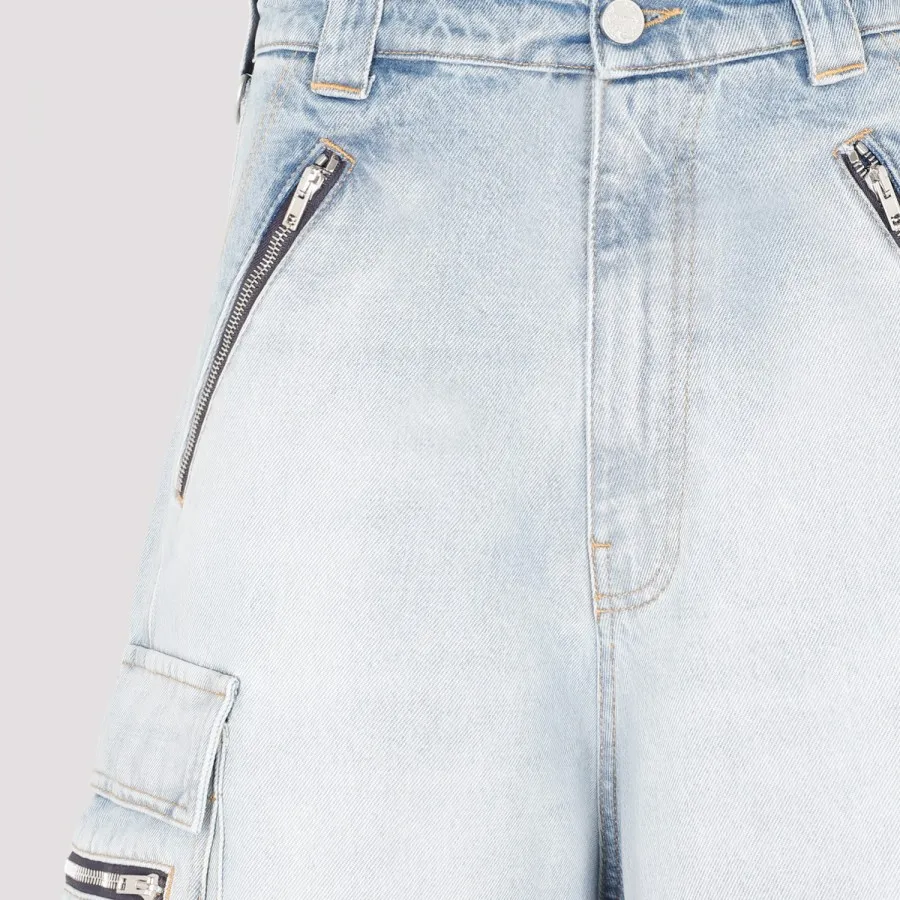 Vetements Transformer Baggy Jeans UE54PA300N-LIGHT BLUE | IlDuomo