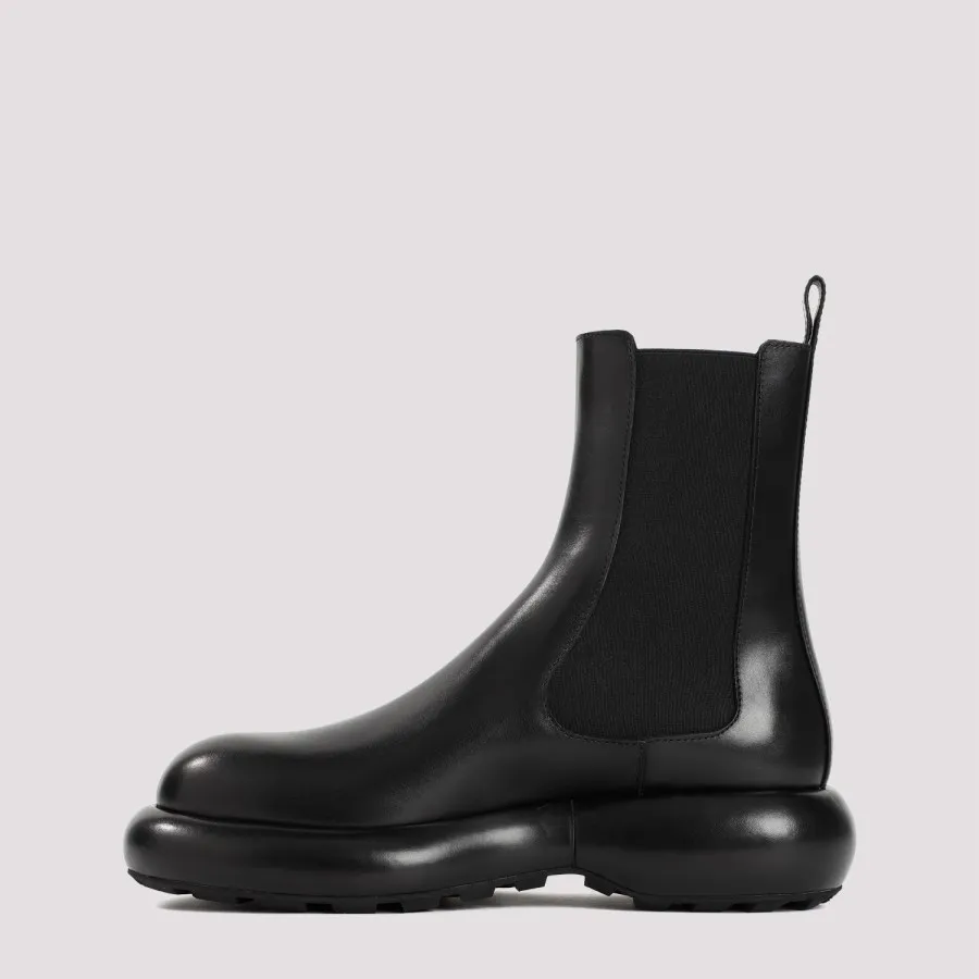 Jil Sander Ankle Boot J15WU0043.PR425-001 BLACK | IlDuomo