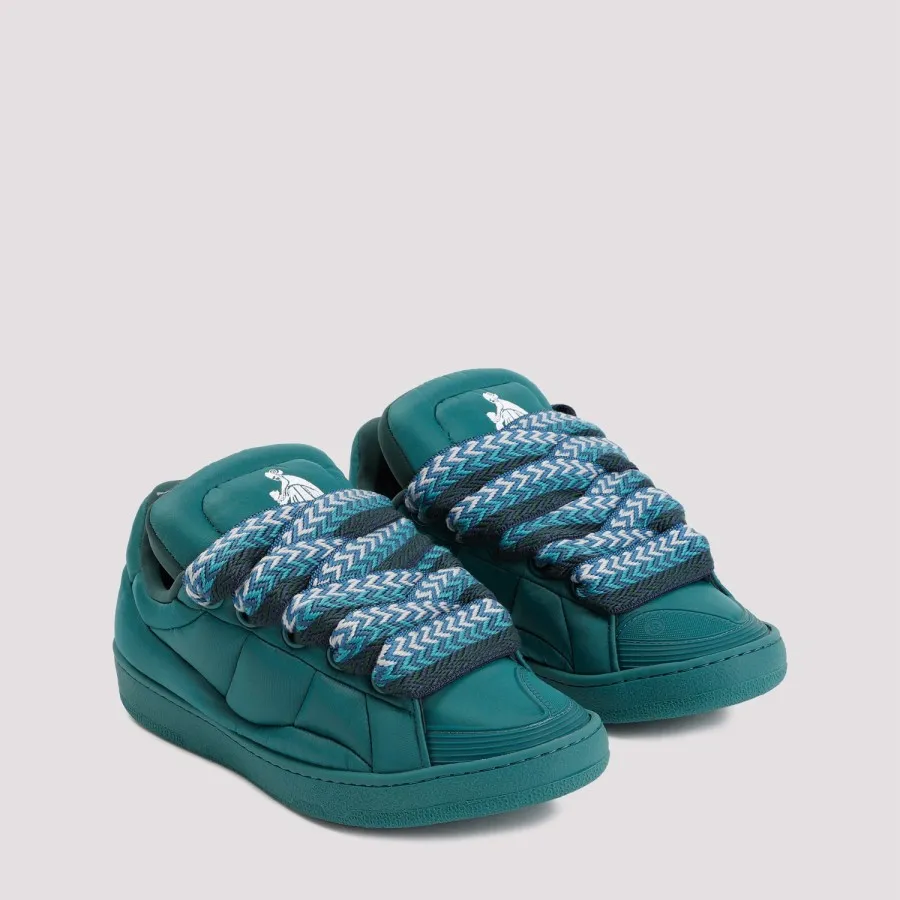 Lanvin Curb XL Sneakers FMSKDK0CNYLOH23-464 FOREST | IlDuomo