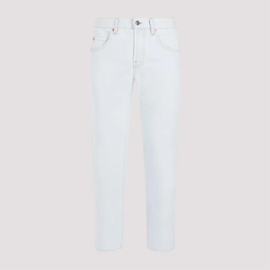 Gucci Tapered Denim Pants 408637.XDCNF-4009 LIGHT BLUE | IlDuomo