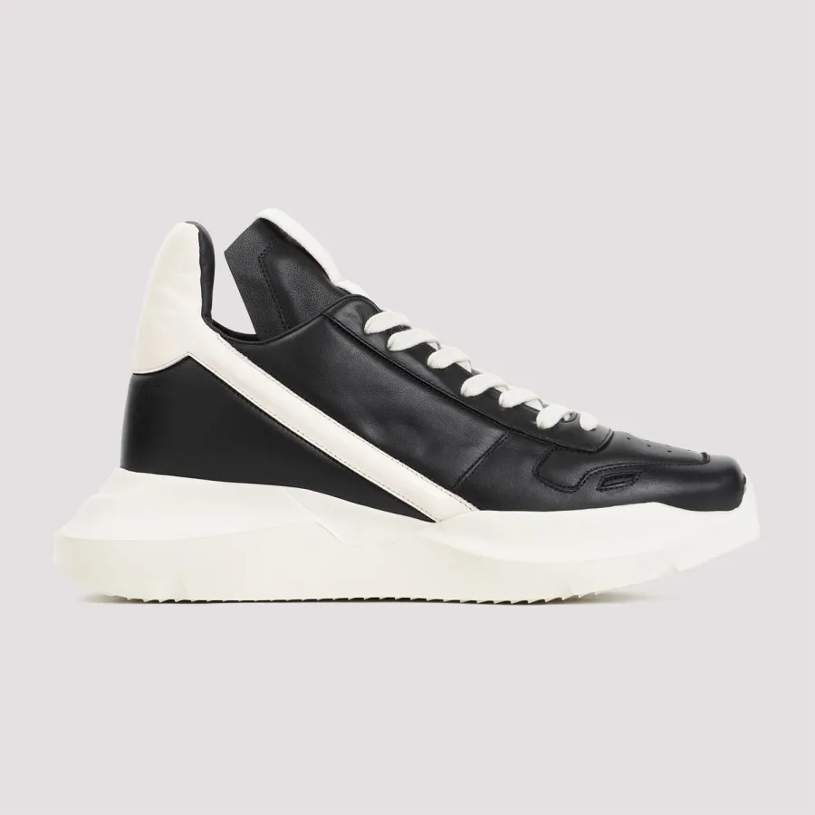 Rick Owens Geth Runner 41 Black Milk 正規品 rick owens geth runners 41 RICK OWENS | GETH RUNNER BLACK/MILK | L