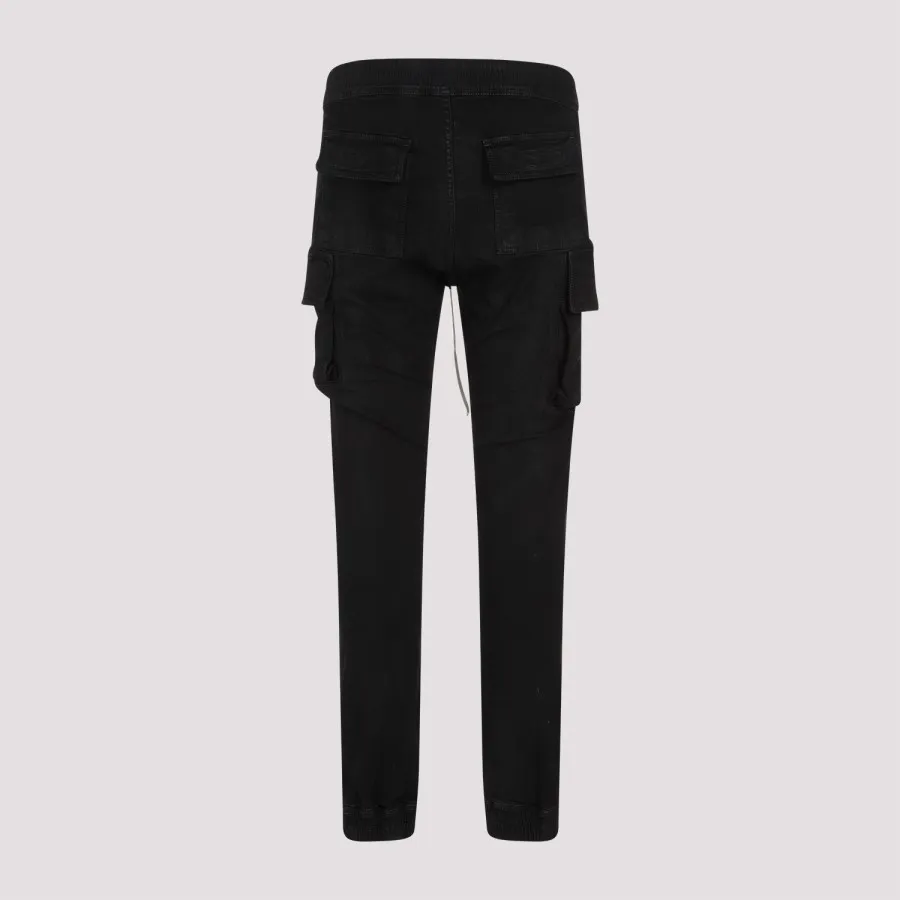 RIck Owens Drkshdw Mastodon Cut Jeans DU01D1386.SBB-09 BLACK | IlDuomo