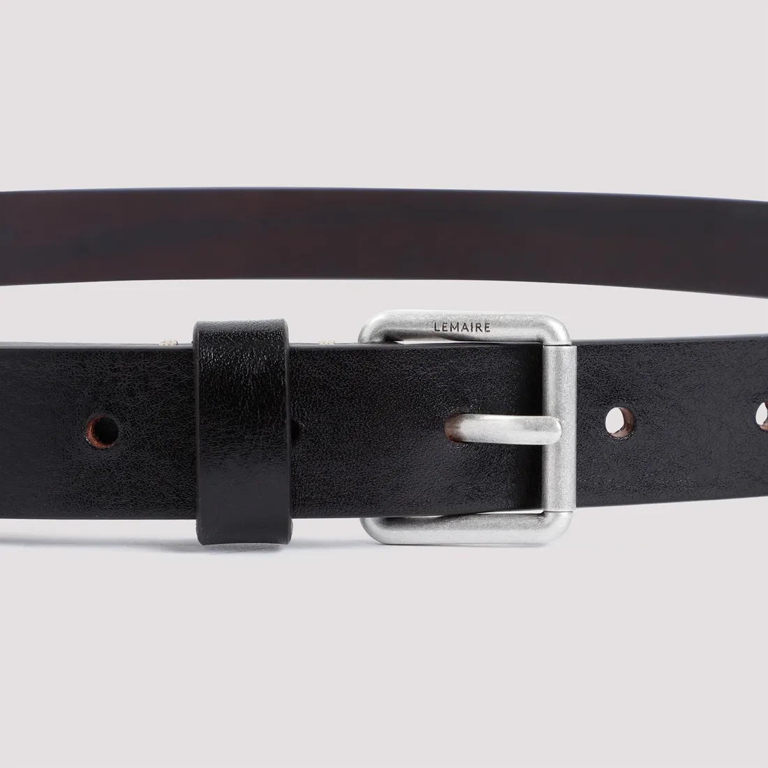 Lemaire 25 Reversed Belt AC1046.LL0055-BR449 DARK BROWN