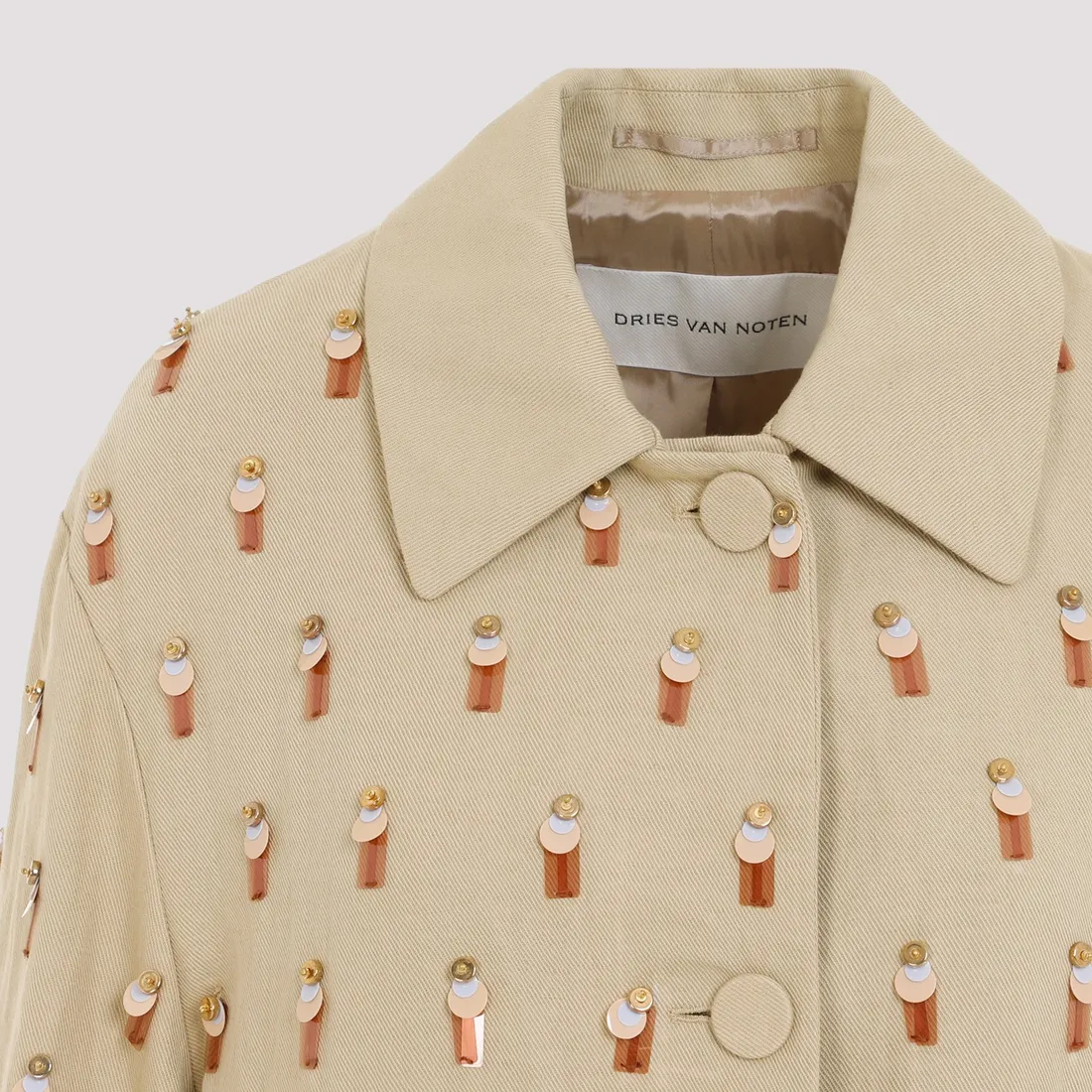 【Dries Van Noten】Reversible coat ❕ DRIES VAN NOTEN Reversible Printed Shell Bomber Jacket for