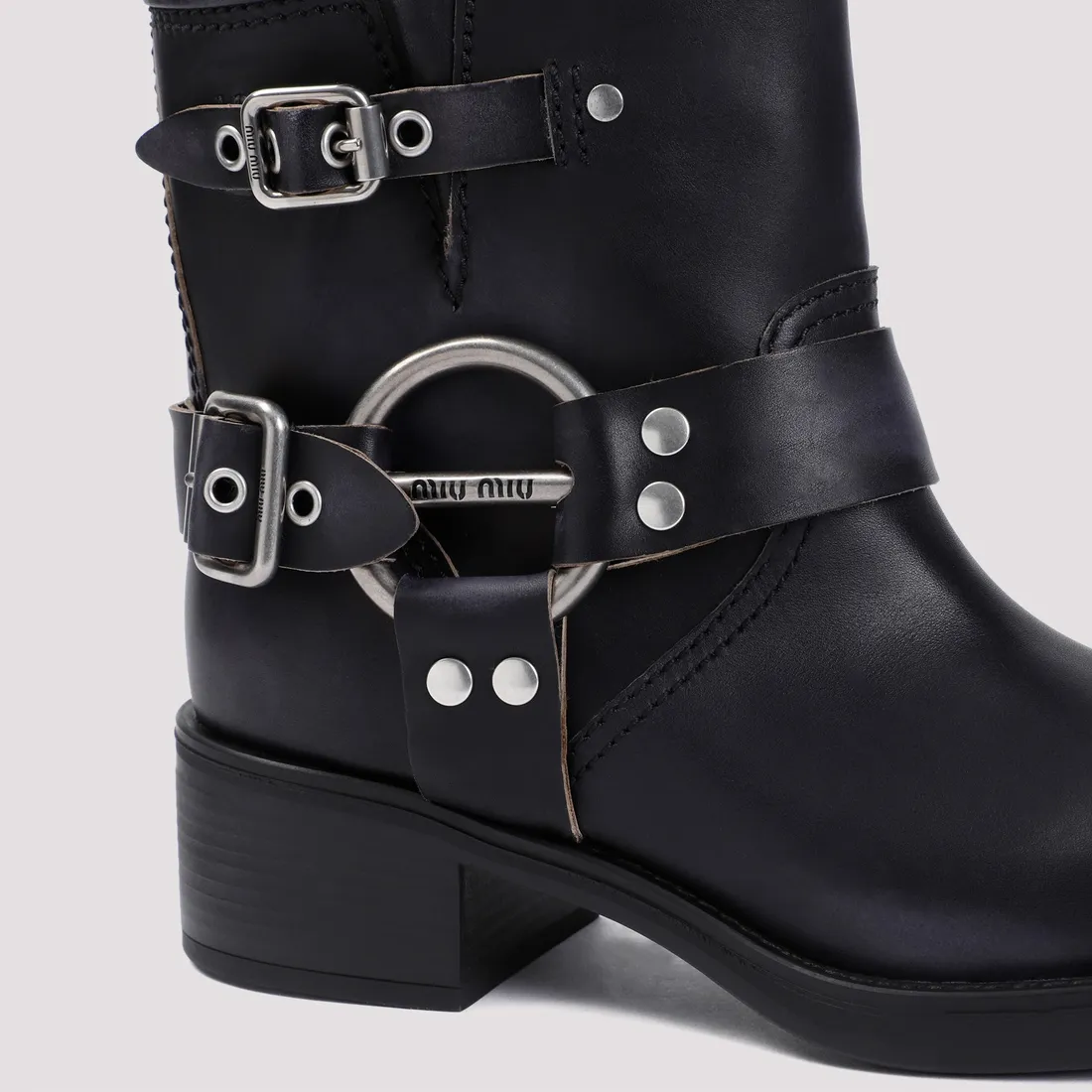 Miu Miu Boots 5T953DF050.3F33-F0002 NERO | IlDuomo