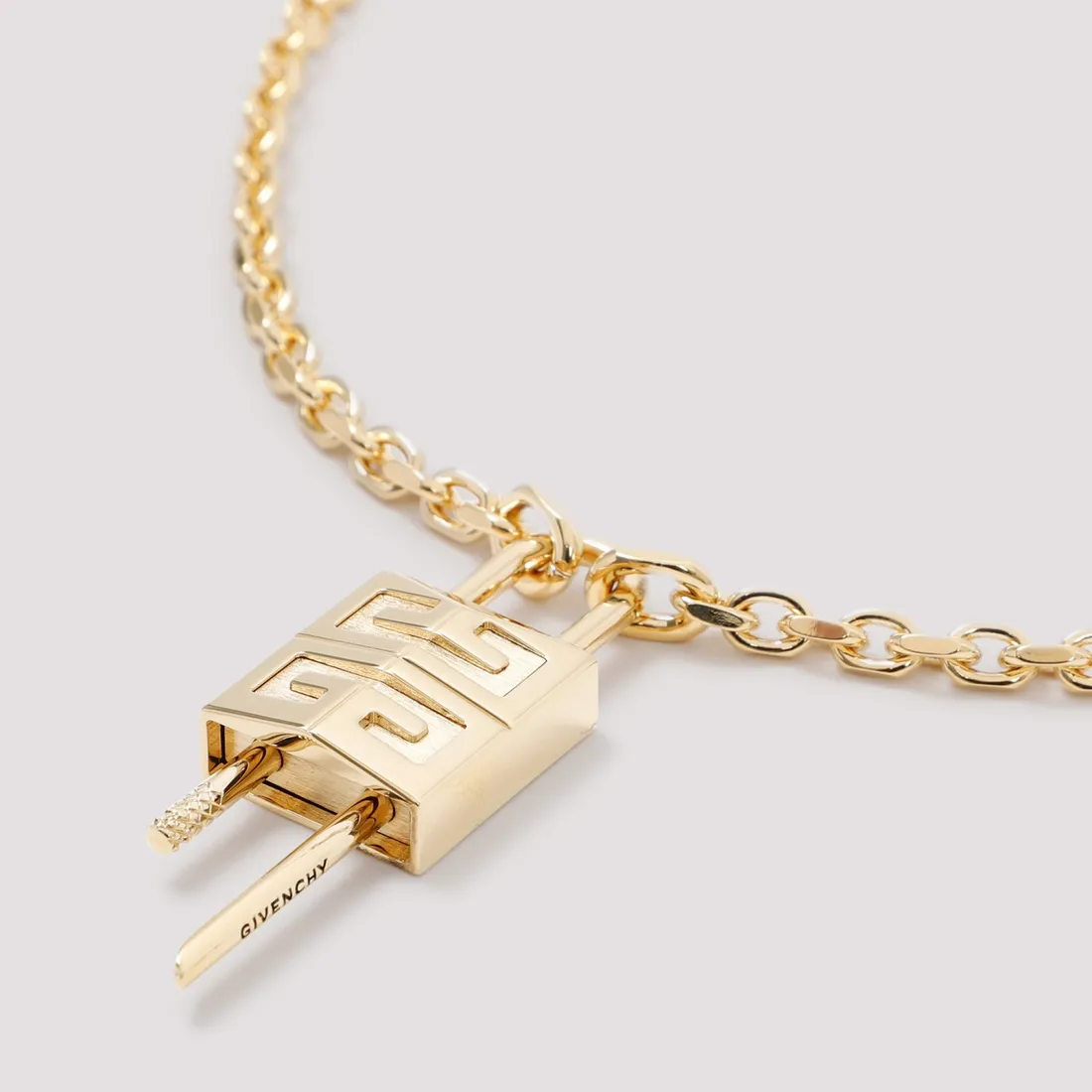 Givenchy Lock necklace with 4G padlock BF00GYF003-710 GOLDEN