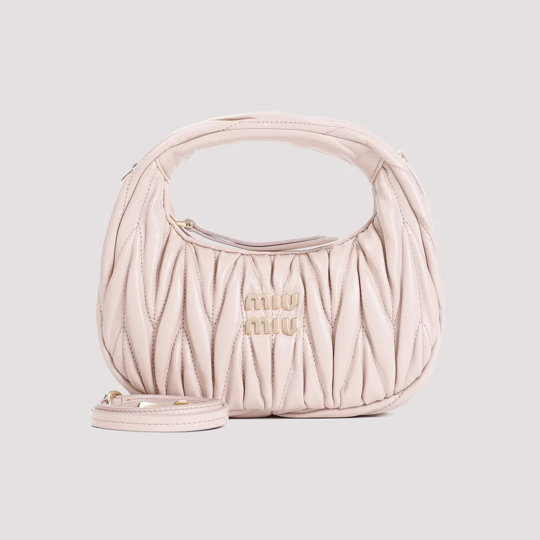 miu miu vitello lux Bag Shiny Cipria y2k