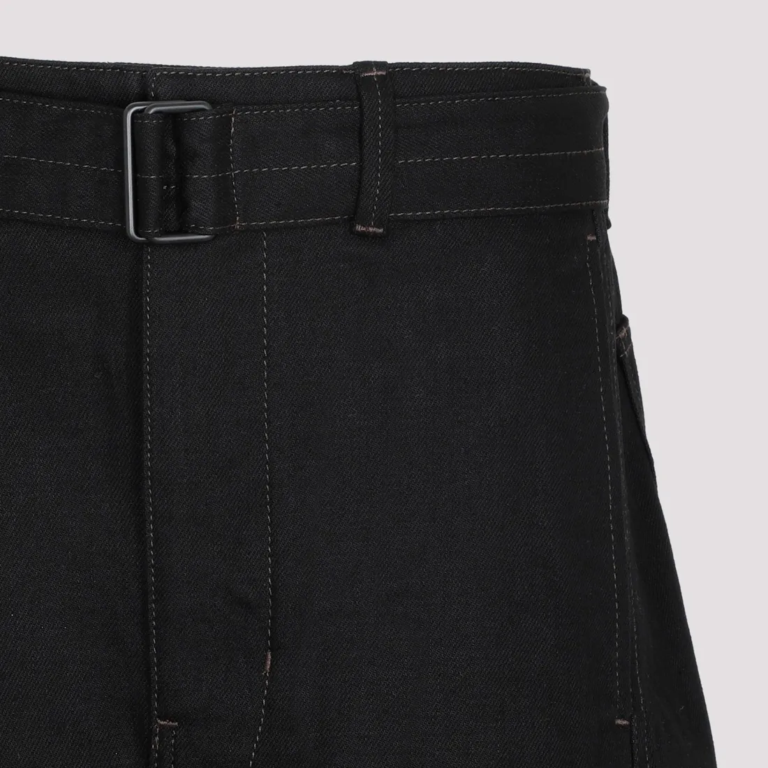 【新品未使用】LEMAIRE TWISTED BELTED PANTS Lemaire - Twisted Belted Pants in Black – Stoy