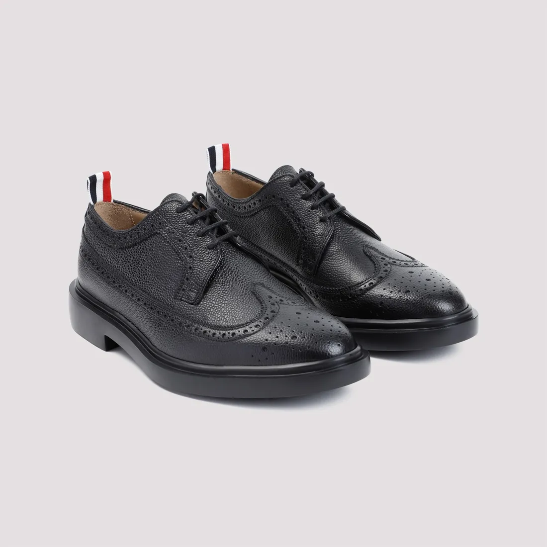 Thom Browne Longwing Brogues MFD002H.00198-001 BLACK | IlDuomo