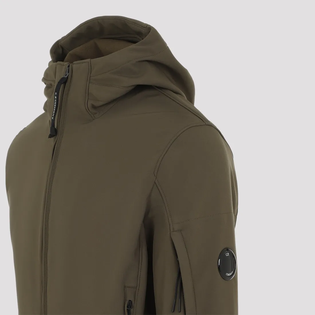 Cp Company Short Jacket in Cp Shell MOW013A.006097A-683 IVY GREEN