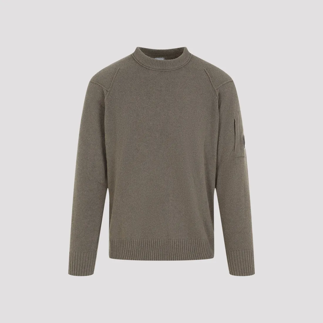 Cp Company Crew Neck MKN047A.110149A-359 WALNUT | IlDuomo