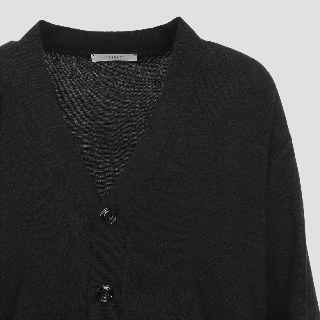 【完売品】LEMAIRE TWISTED CARDIGAN ASH BLACK 完売品】LEMAIRE TWISTED CARDIGAN ASH BLACK LEMAIRE RELAXED TWISTED