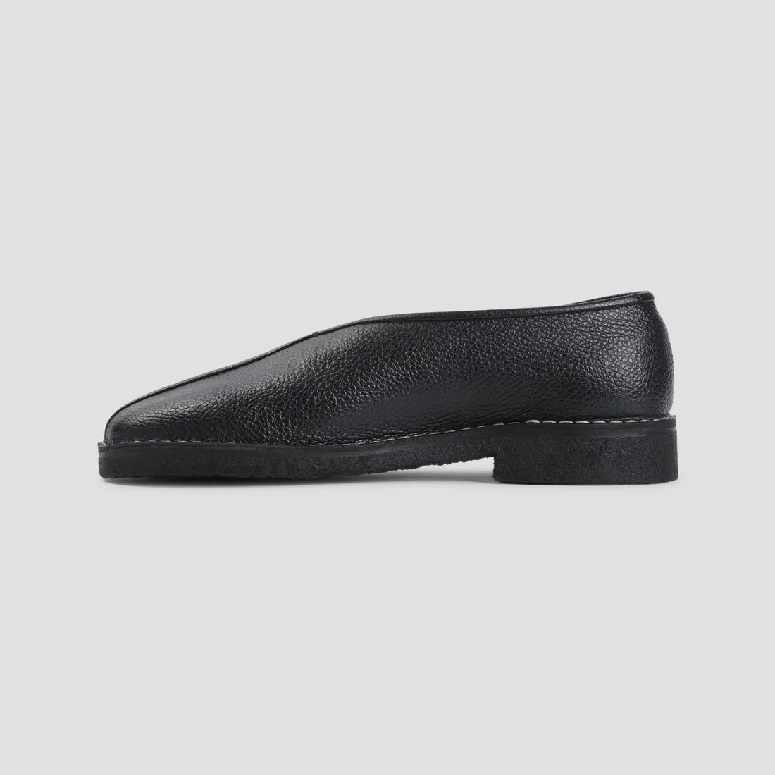LEMAIRE 25ss Slippers Shoes 黒 41 LEMAIRE 25ss Slippers Shoes 黒 41 LEMAIRE: Black Leather Slippers