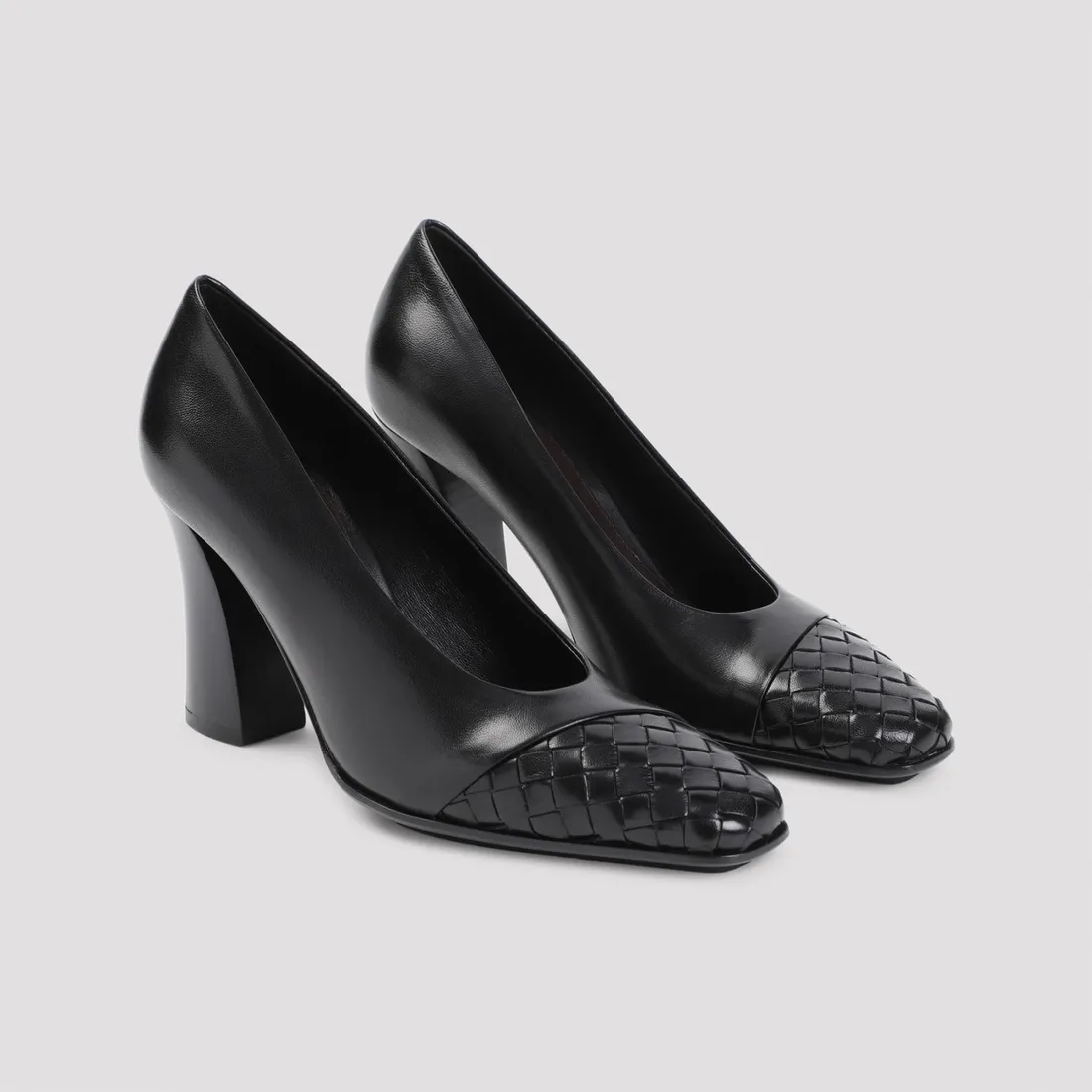 Bottega Veneta Leather Pump 807000.V1TR1-1000 BLACK | IlDuomo
