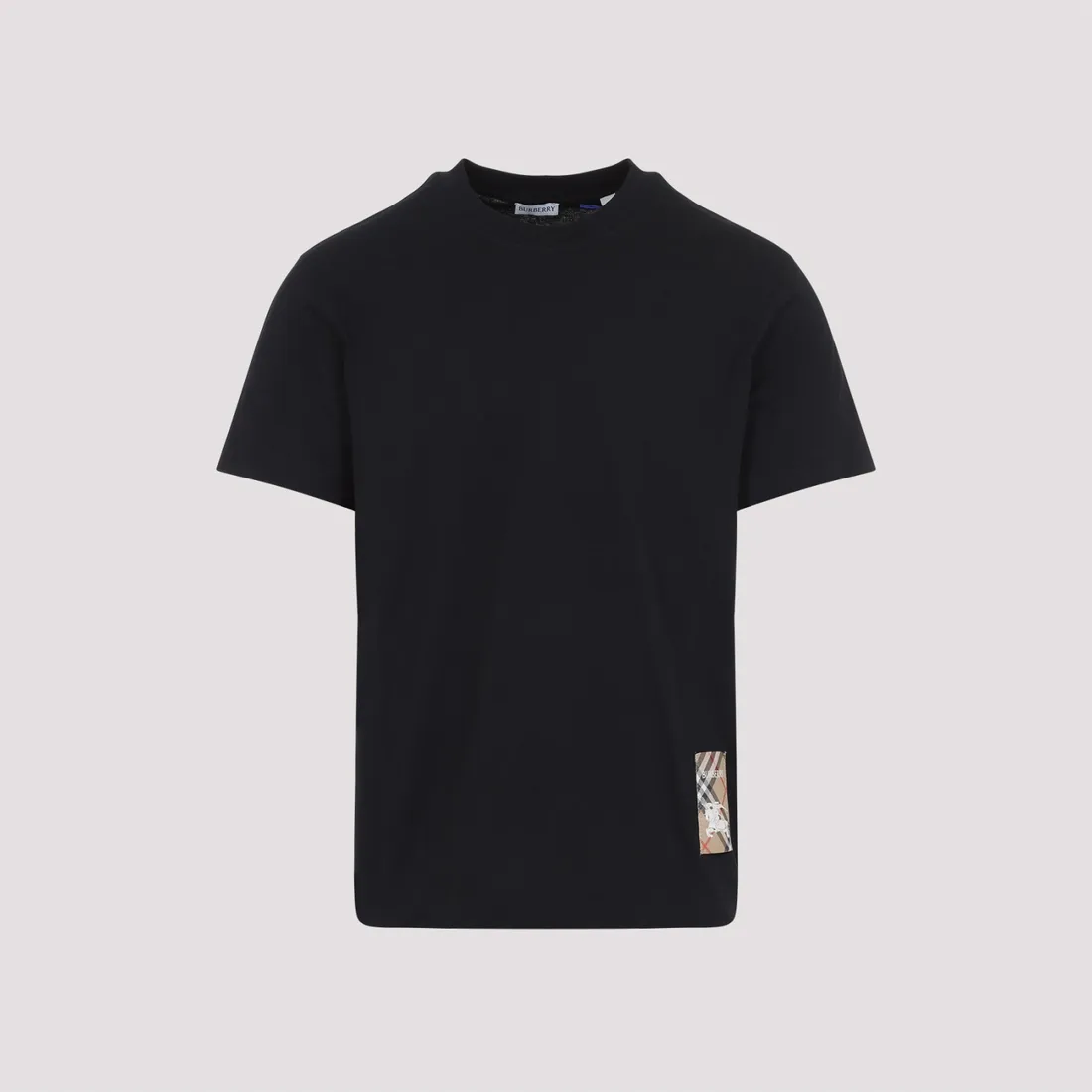 BURBERRY ブラック ロゴ Tシャツ Burberry Mens Oversized Monogram Motif Black T-shirt | eBay