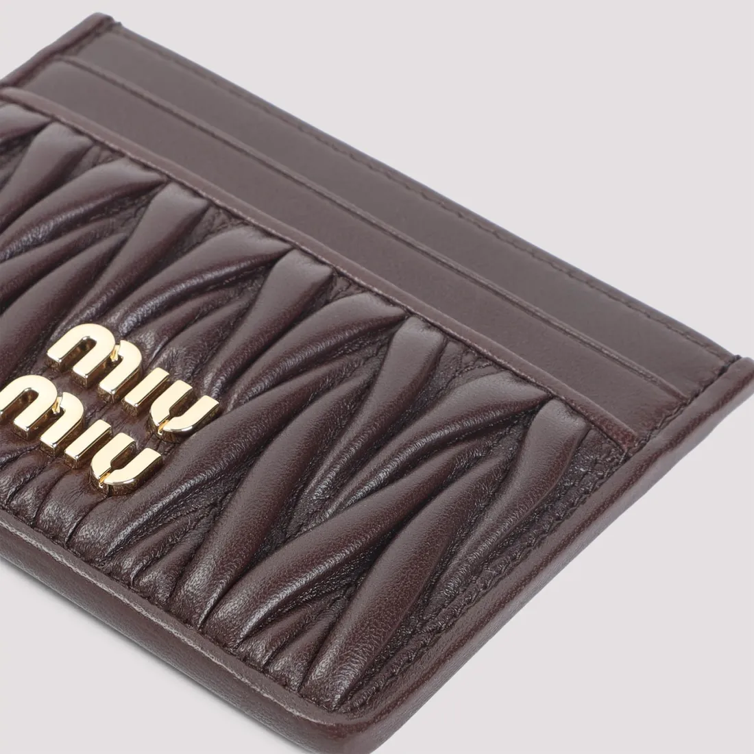 Miu Miu Lamb Leather Cardholder 5MC076.AFPP-F0NBL RADICA | IlDuomo