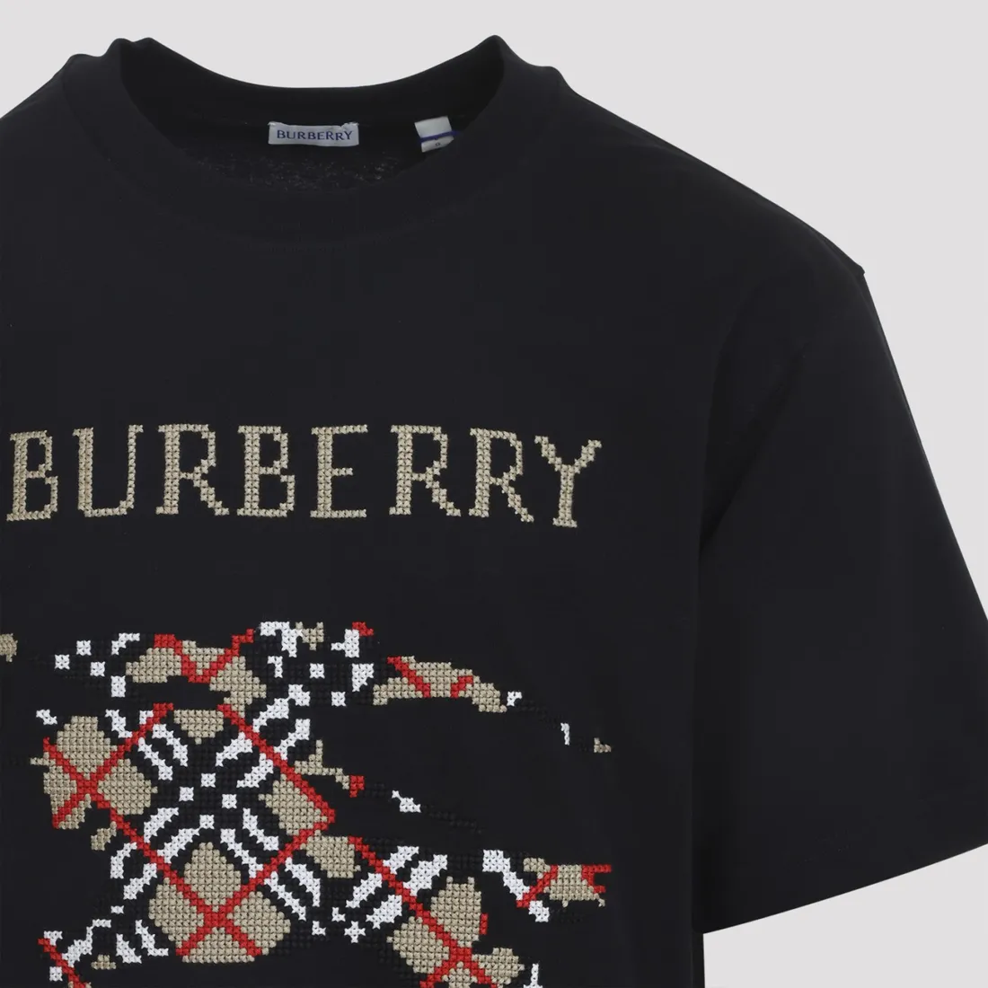 Burberry Ryan Logo T-shirt 8109021-A1189 BLACK | IlDuomo