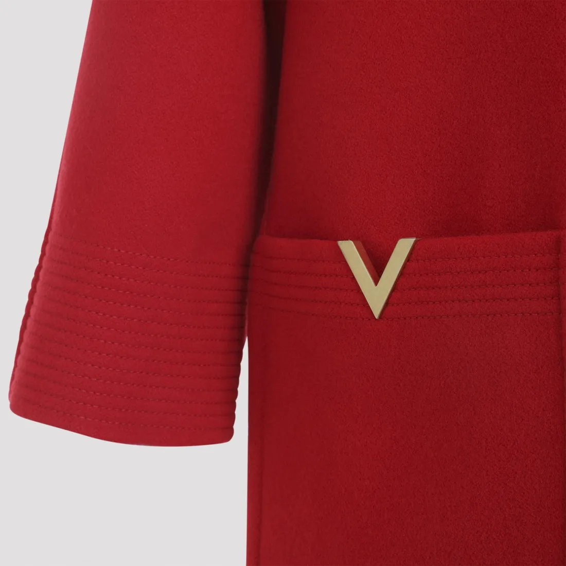 Valentino Virgin Wool Coat 7B0CA3Z79UK-R9M PARIS | IlDuomo