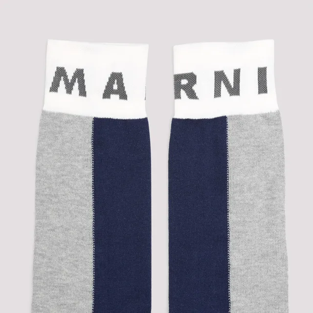Marni Socks SKMC0185Q1.UFC159-CBB61 BLUE CH | IlDuomo Marni Socks SKMC0185Q1.UFC159-CBB61 BLUE CH | IlDuomo