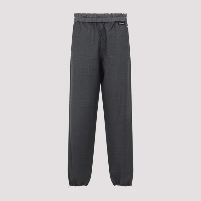 Miu Miu Wool Pants MP1831SOOO.16FA-F0002 NERO | IlDuomo