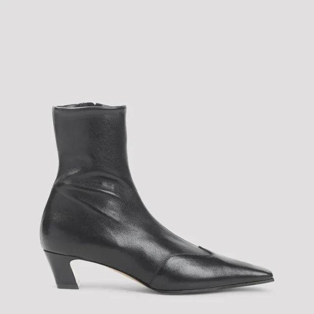 Toteme The Wide Shaft Boots 243WAS3114LE0003-126 CARAMEL