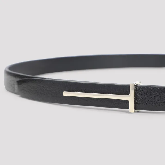 THE ROW BRIAN BELT ブラック レザー ゴールド金具 THE ROW BRIAN BELT