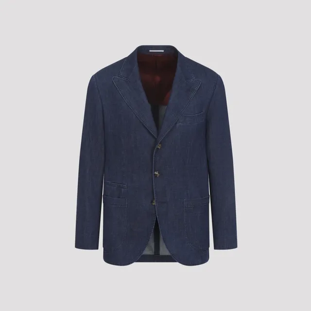 Palm Angels Sartorial Tape Classic Blazer PMEN037E23FAB001