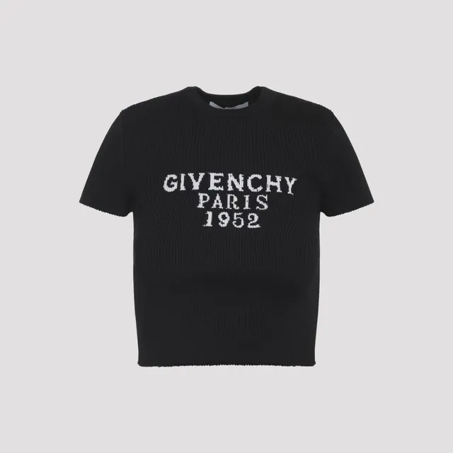 Givenchy Back Bow T-Shirt BW70F530ZP-740 PALE YELLOW | IlDuomo
