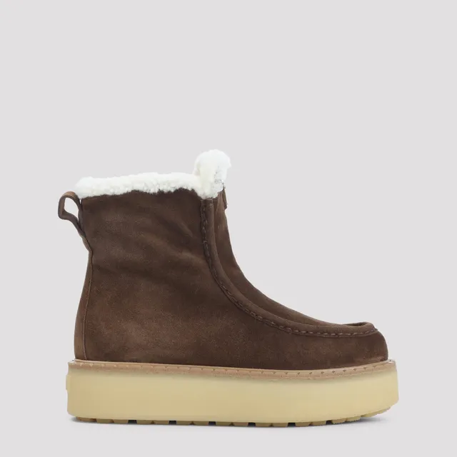 Toteme The Wide Shaft Boots 243WAS3114LE0003-126 CARAMEL Toteme The Wide Shaft Boots 243WAS3114LE0003-126 CARAMEL