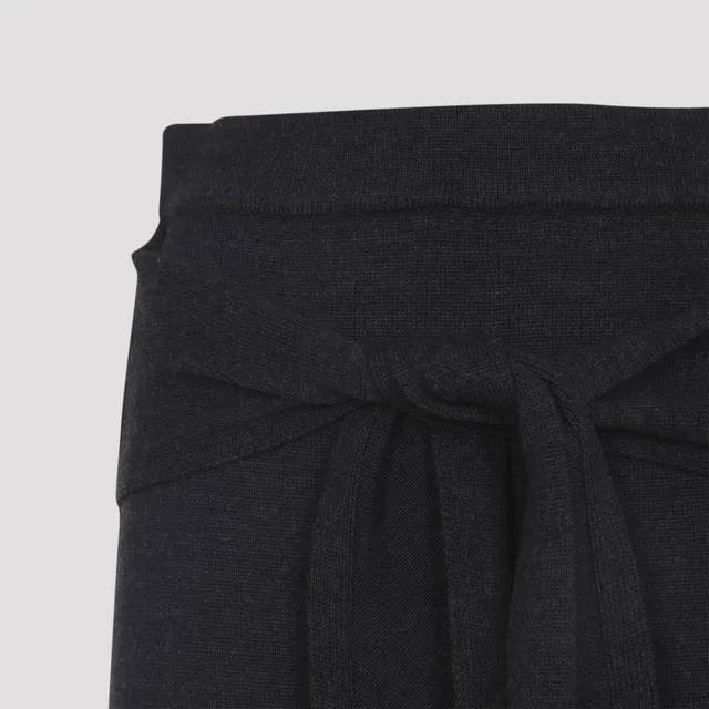 Marni Polyamide Midi Skirt GOMA0678SU.UTN923-00N99 BLACK
