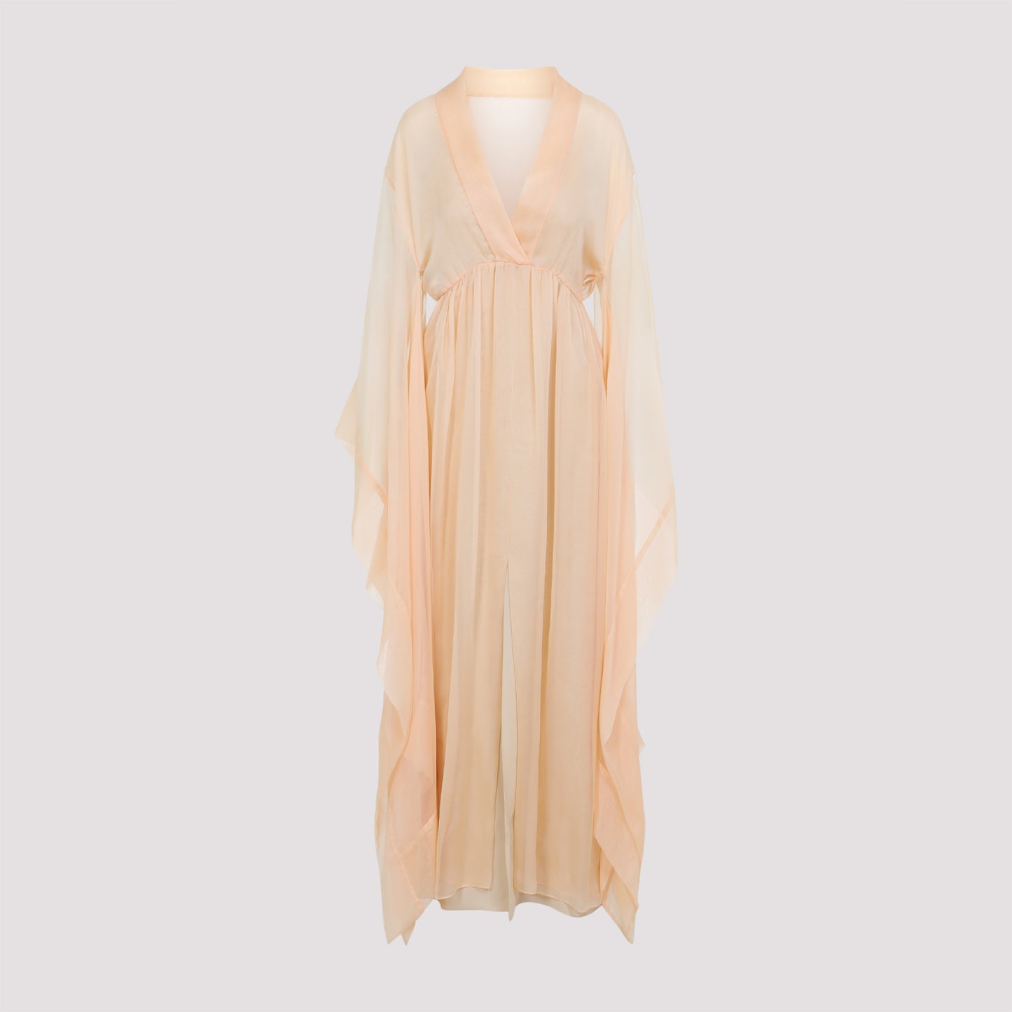 Alberta Ferretti Chiffon Long Dress