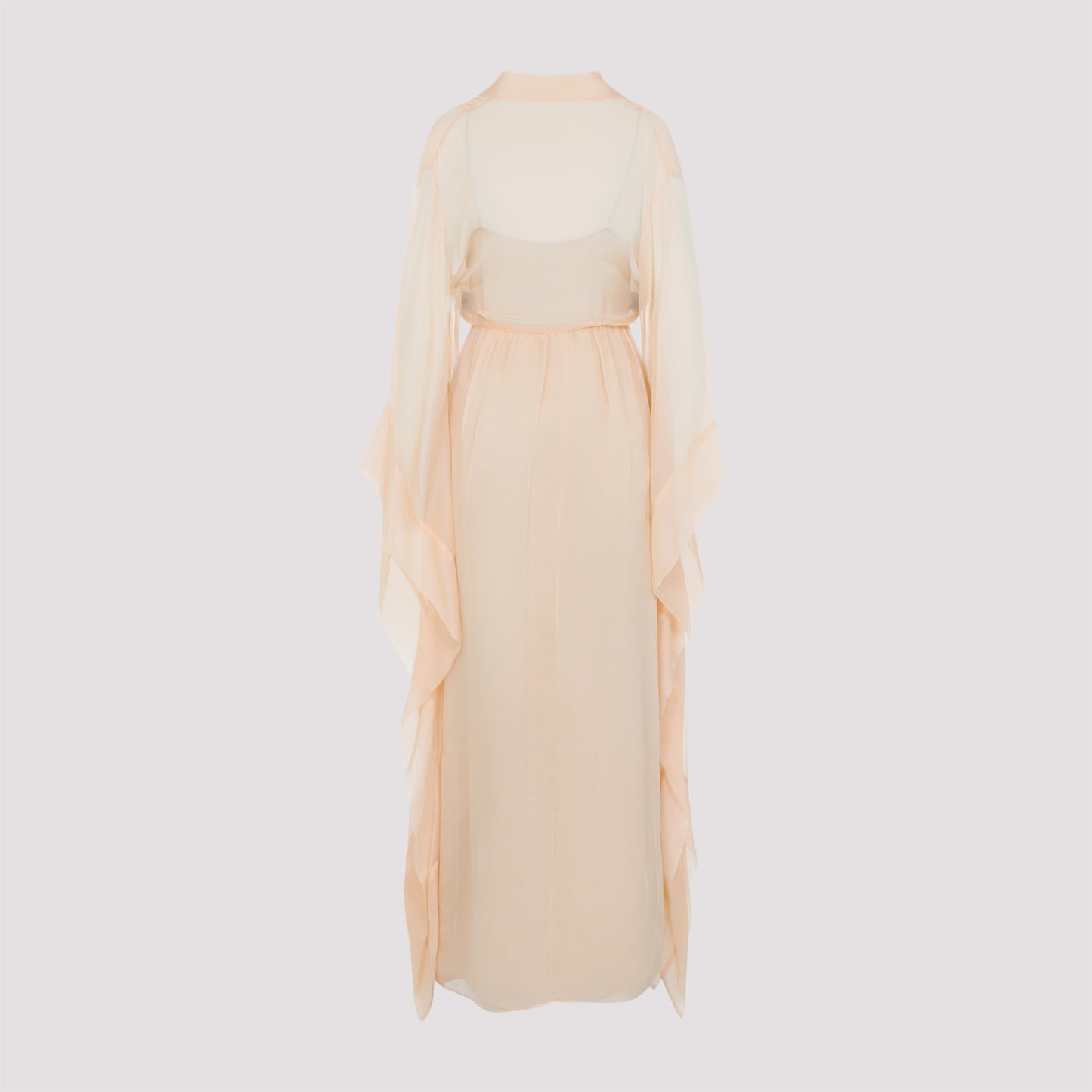 Alberta Ferretti Chiffon Long Dress