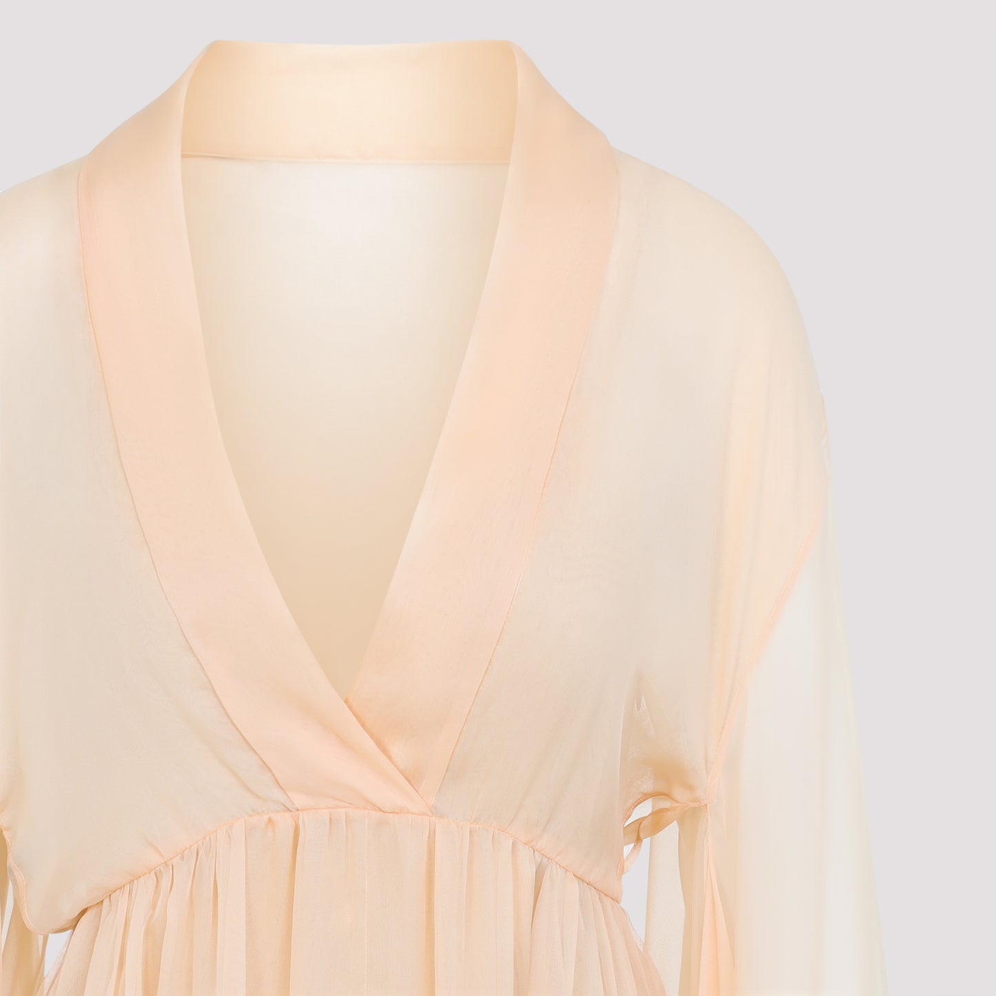 Alberta Ferretti Chiffon Long Dress