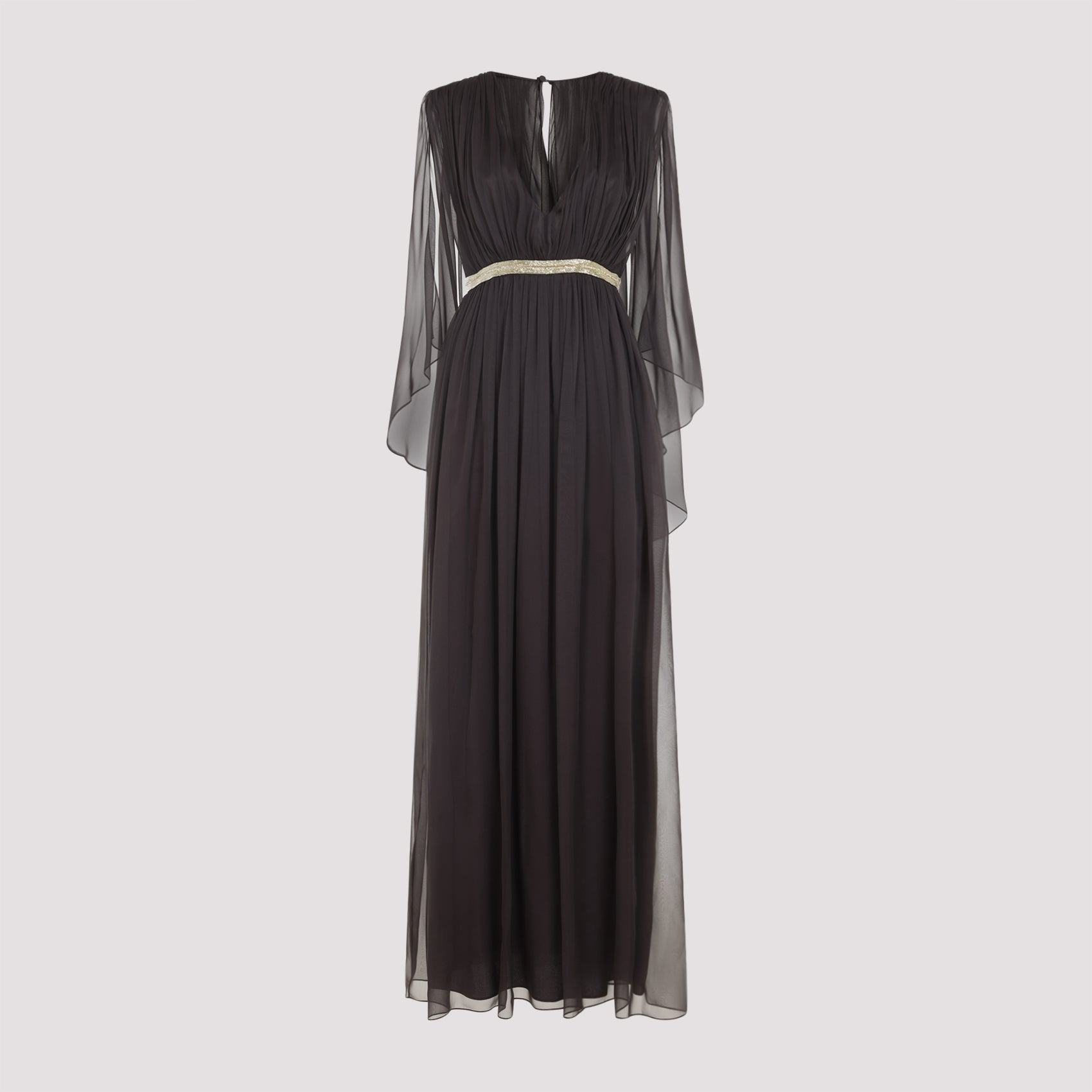 Alberta Ferretti Chiffon Long Dress