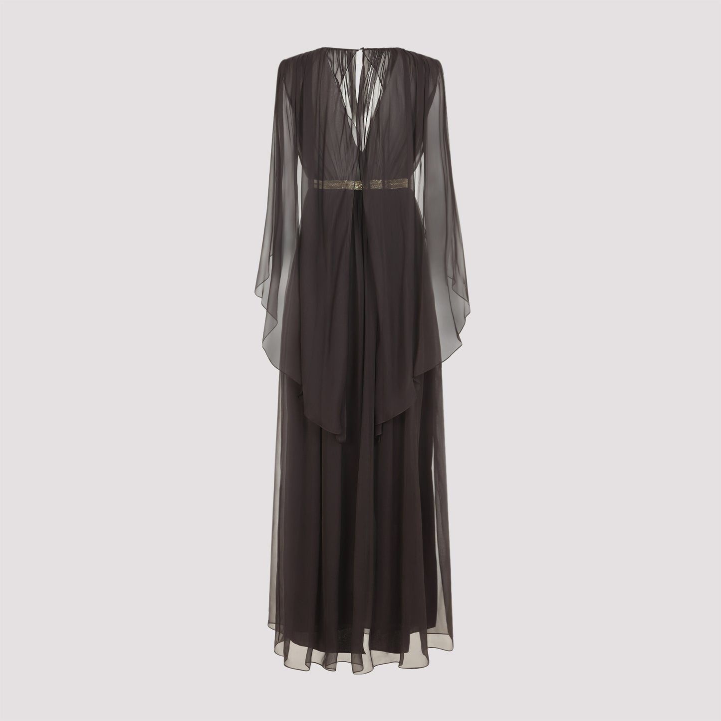 Alberta Ferretti Chiffon Long Dress