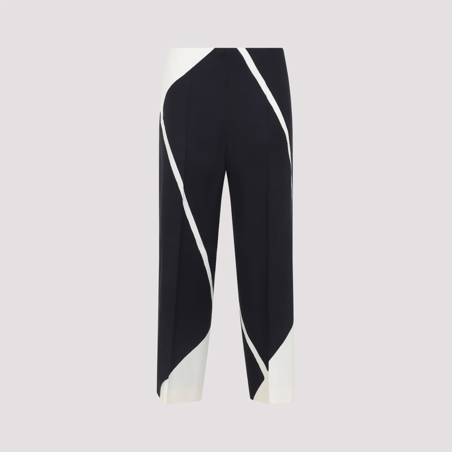 Alberta Ferretti Twill Printed Pants