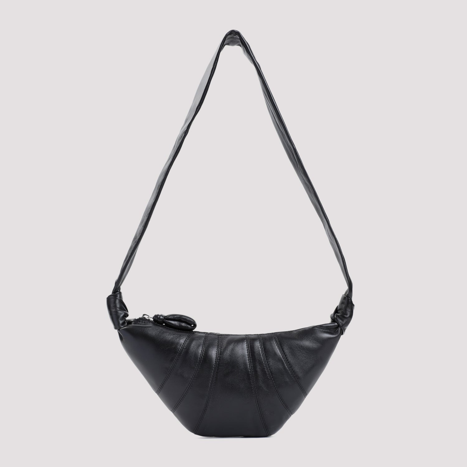 Lemaire Leather Croissant Zip Bag