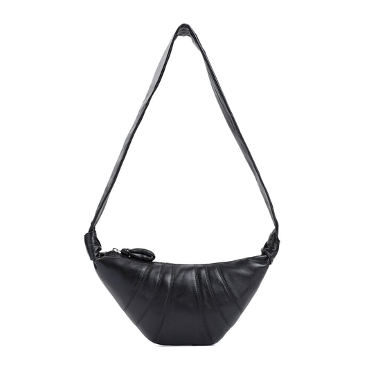 Lemaire Leather Croissant Zip Bag