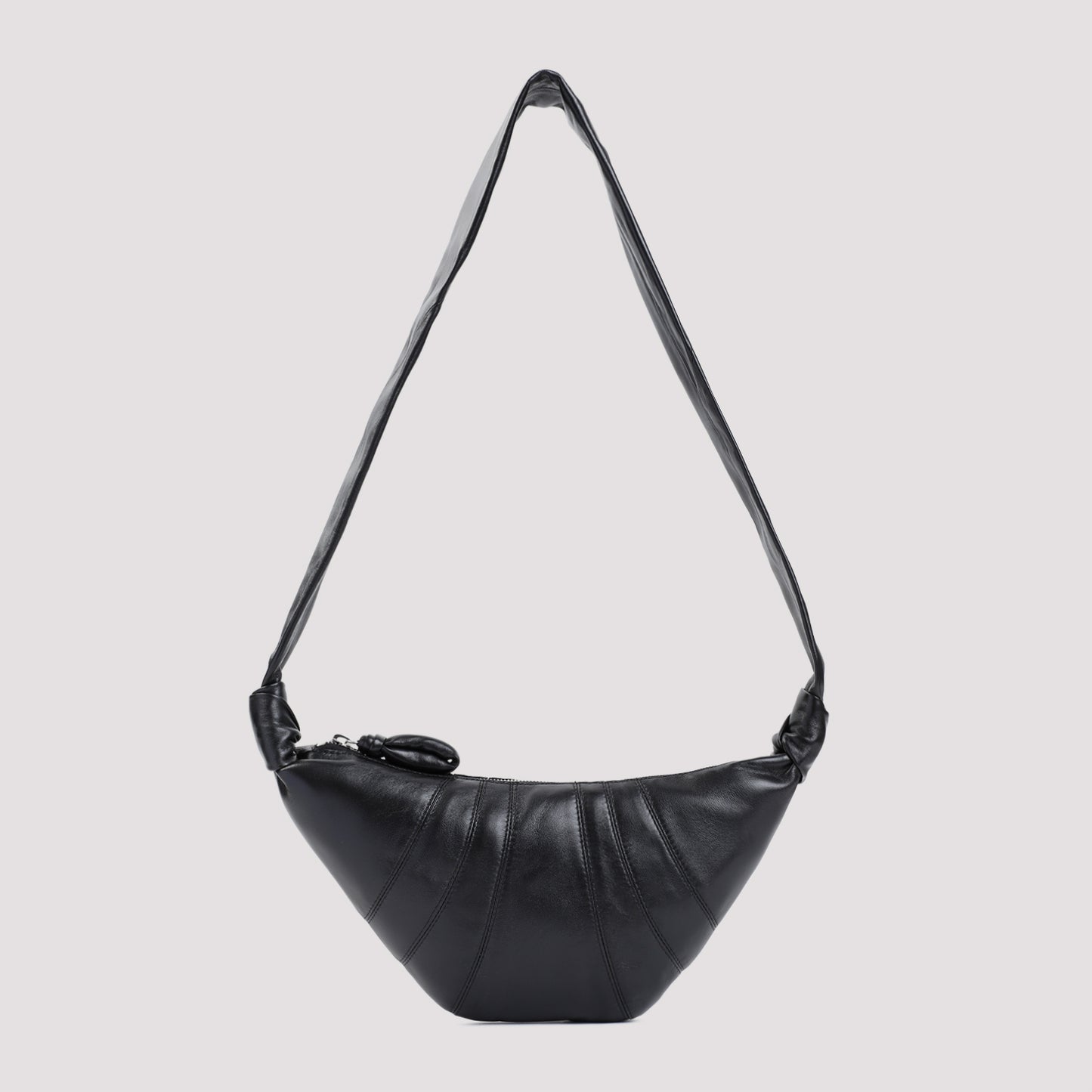 Lemaire Leather Croissant Zip Bag