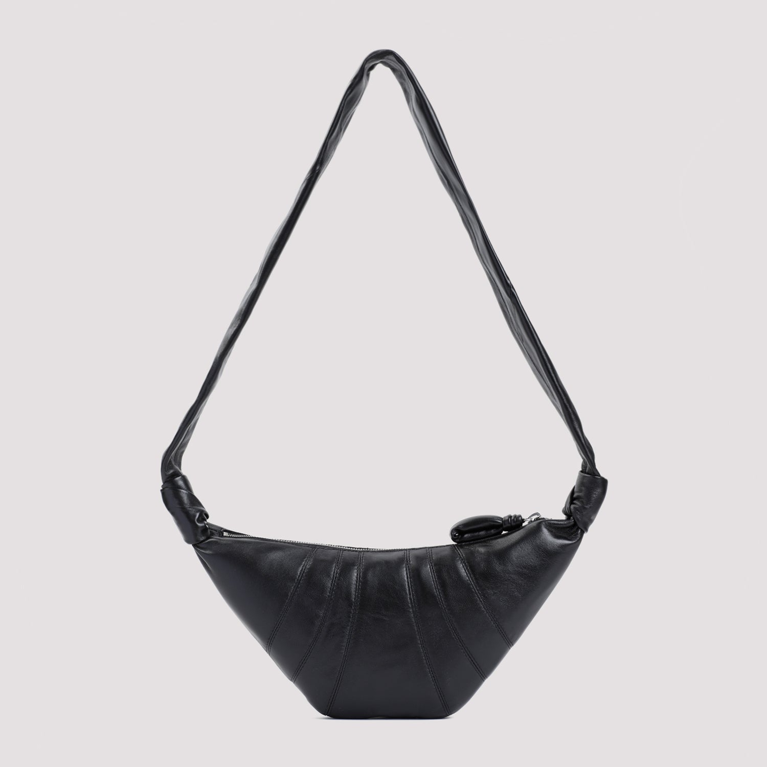 Lemaire Leather Croissant Zip Bag