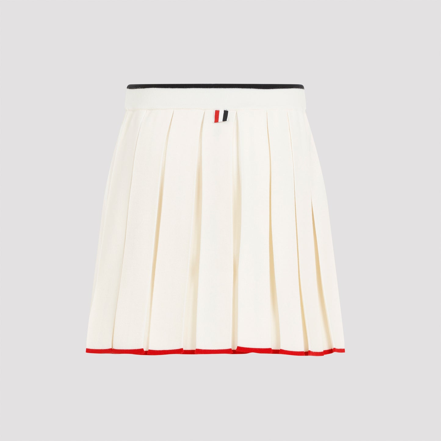Thom Browne Full Needle Stitch Mini Pleated Skirt