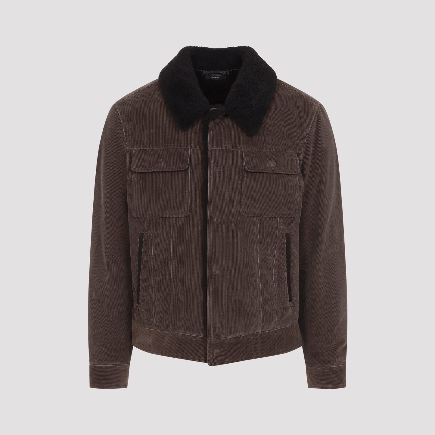 Tom Ford 900 Wale Cord Sherling Collar Trucker