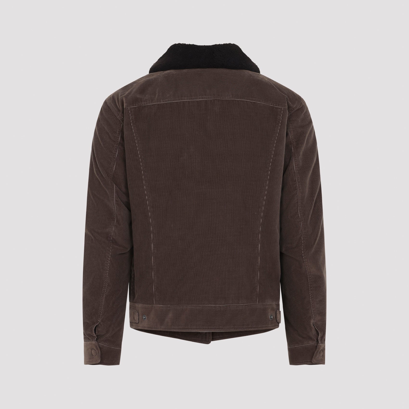 Tom Ford 900 Wale Cord Sherling Collar Trucker