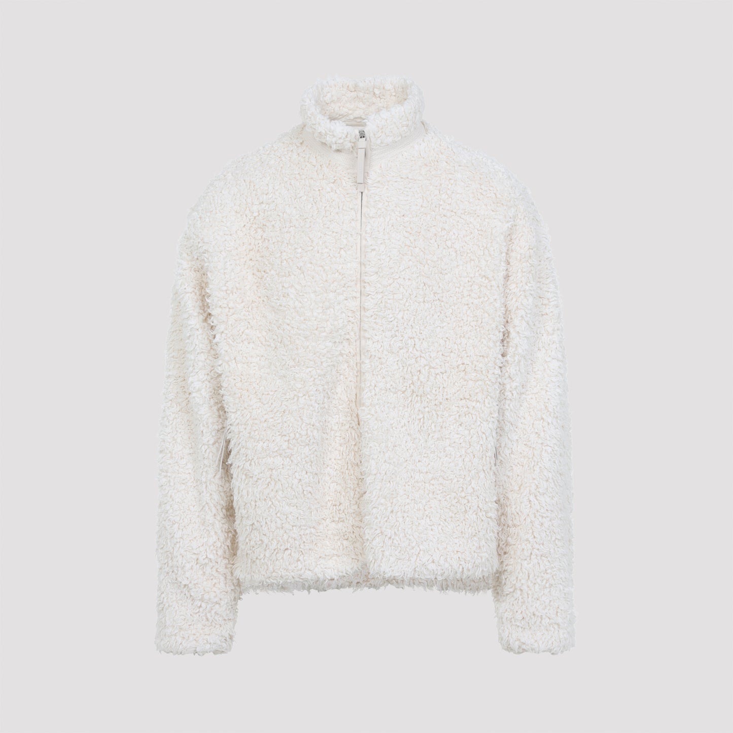 Jil Sander+ Zip Up 187 GD Ivory Cotton Jacket