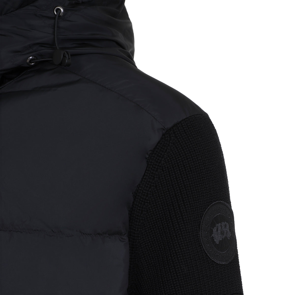 Canada Goose Hybridge Grove Knit Hoodie Jacket