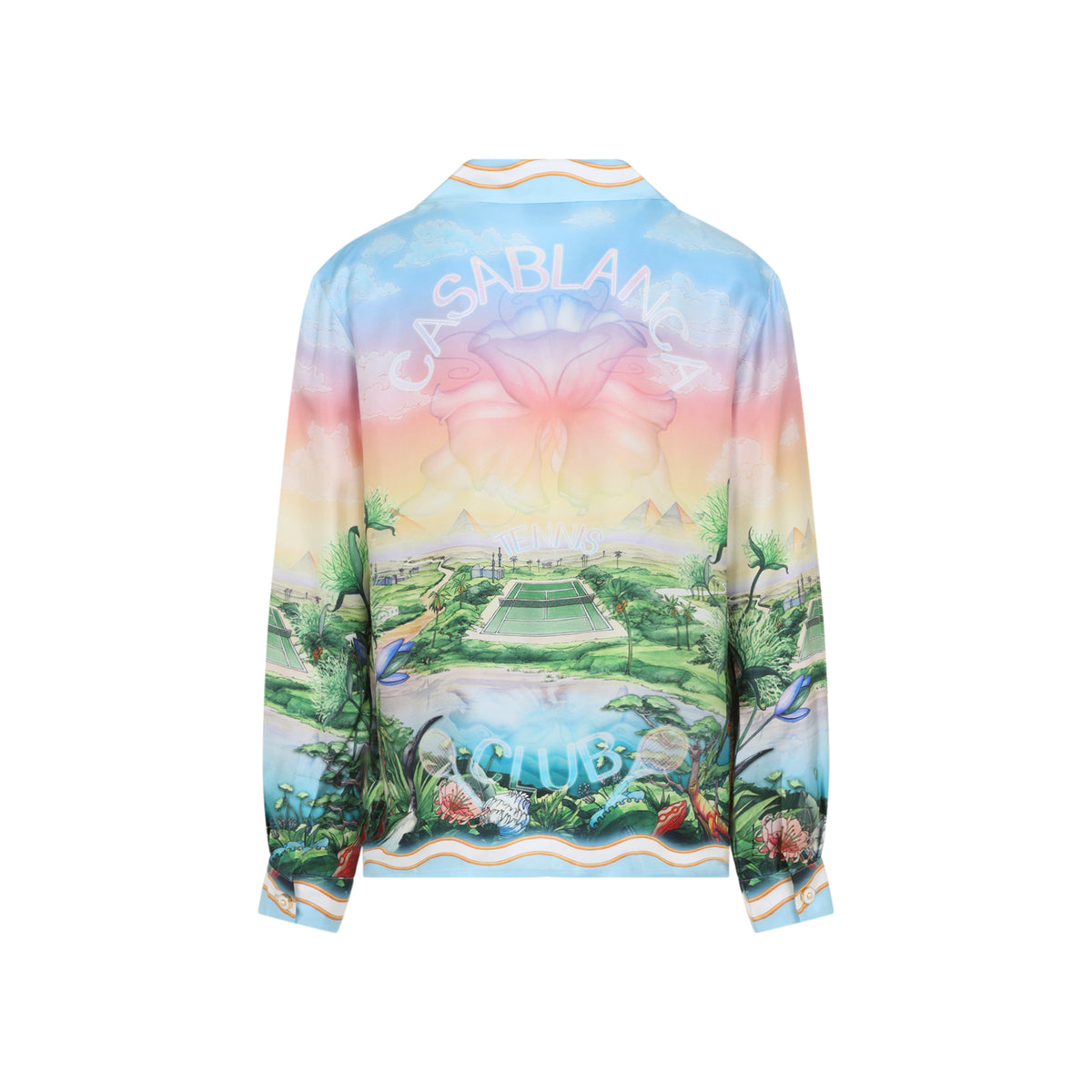 Casablanca Cuban Collar L/S Shirt
