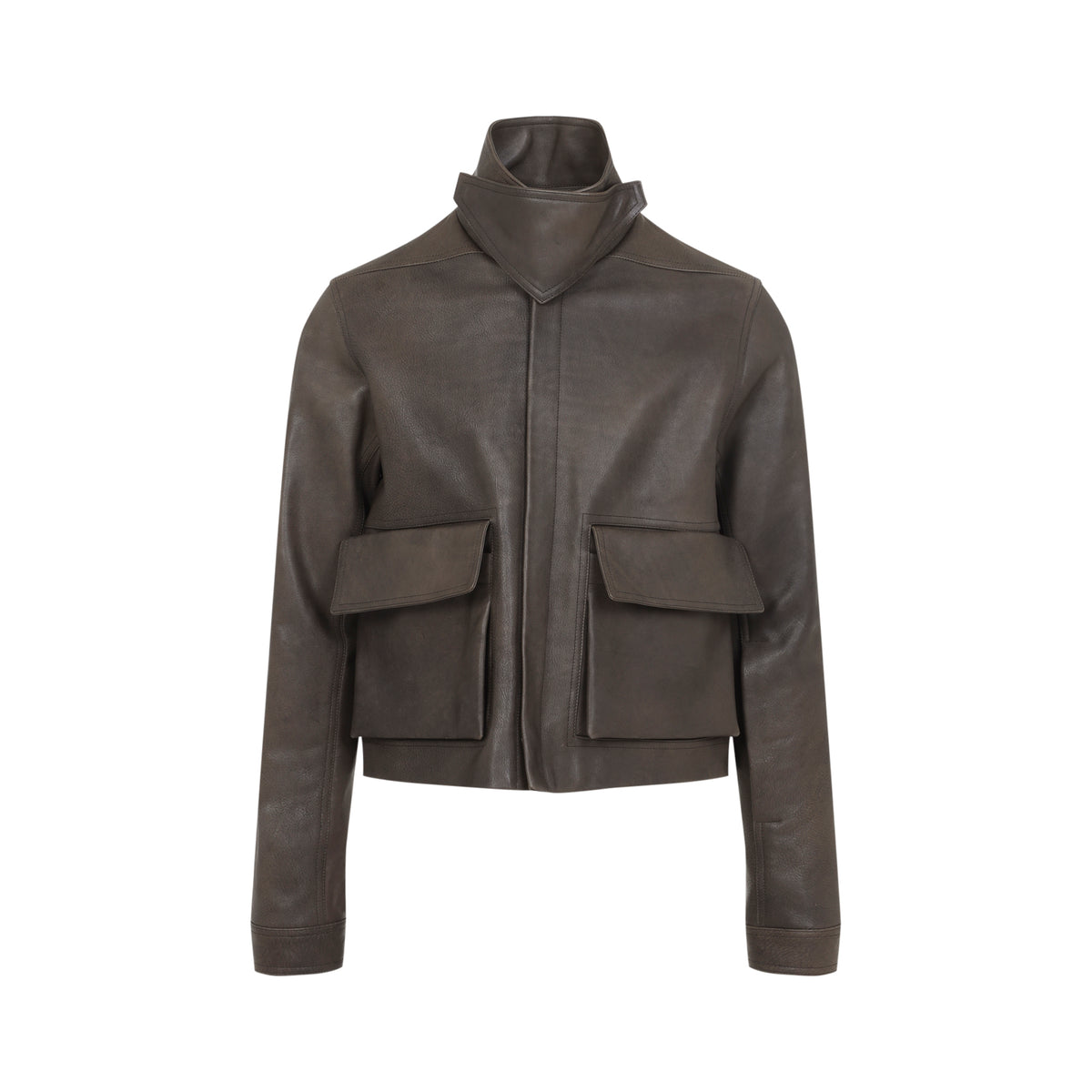 Rick Owens Tower Alice Leather Jacket